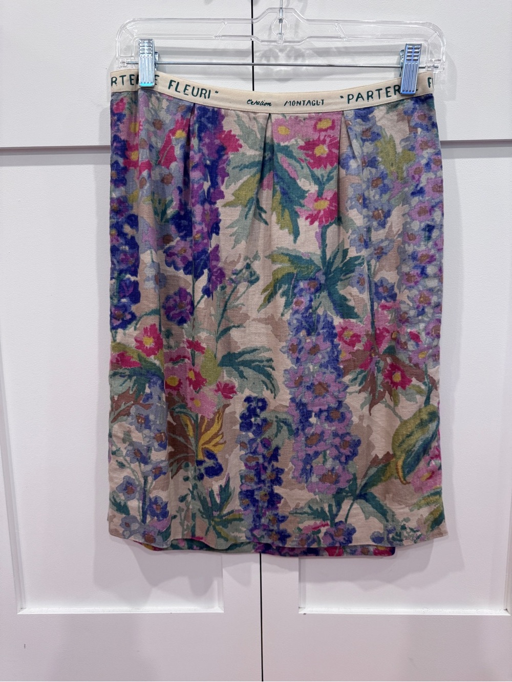 Anthropologie Floreat Moody Floral Pencil Skirt